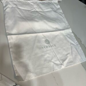 VERSACE Authentic Drawstring Dust Bag Shoes Accessory 17 x 14.5 In Shoes/purse